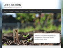 Tablet Screenshot of camelotsociety.org